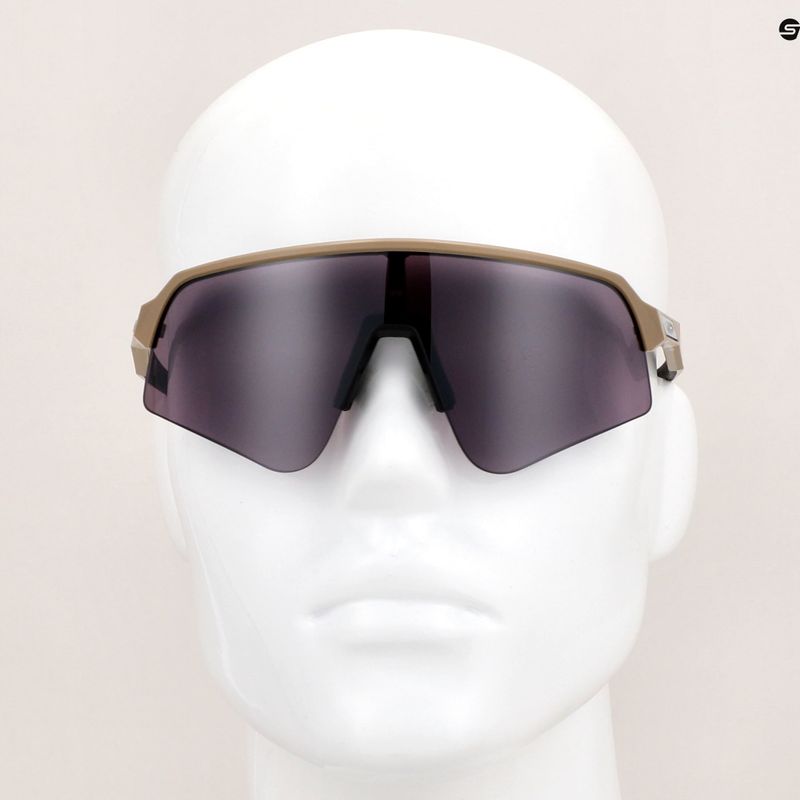 Ochelari de soare Oakley Sutro Lite Sweep matte terrain tan/prizm road black 12