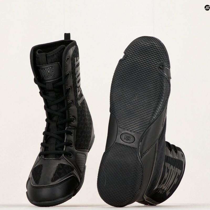 Încălțăminte de box LEONE 1947 Professional Boxing black 16