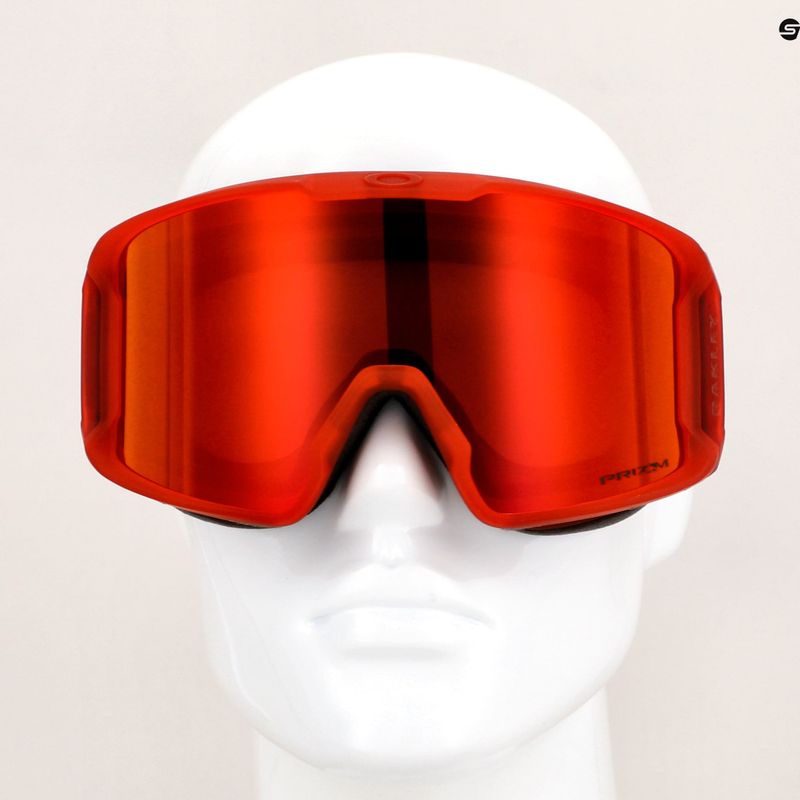 Ochelari de schi Oakley Line Miner matte b1b redline/prizm torch iridium 7