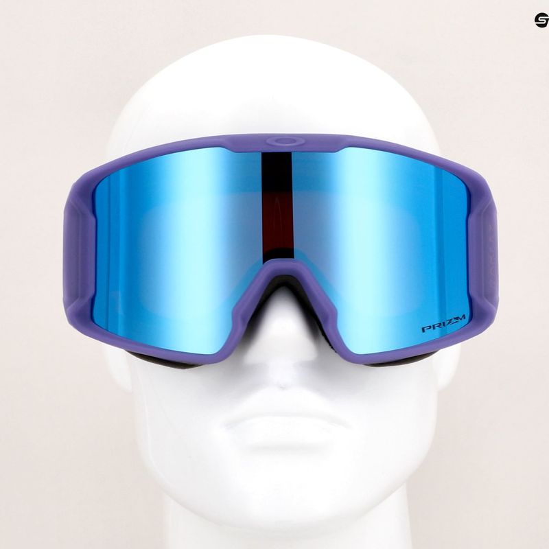 Ochelari de schi Oakley Line Miner matte b1b liliac/prizm safir iridium 7
