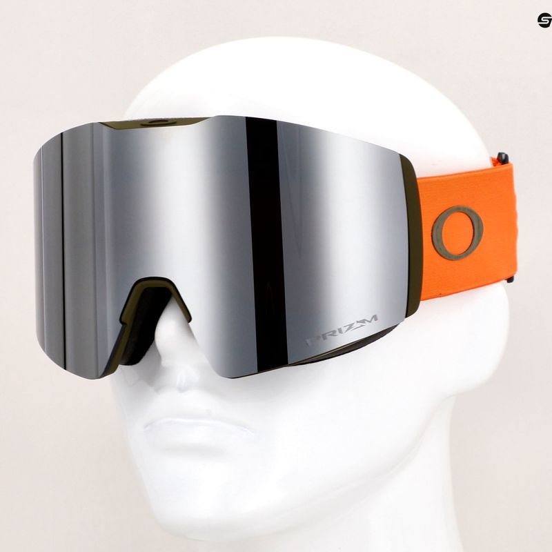 Ochelari de schi Oakley Fall Line portocaliu/negru iridium 7