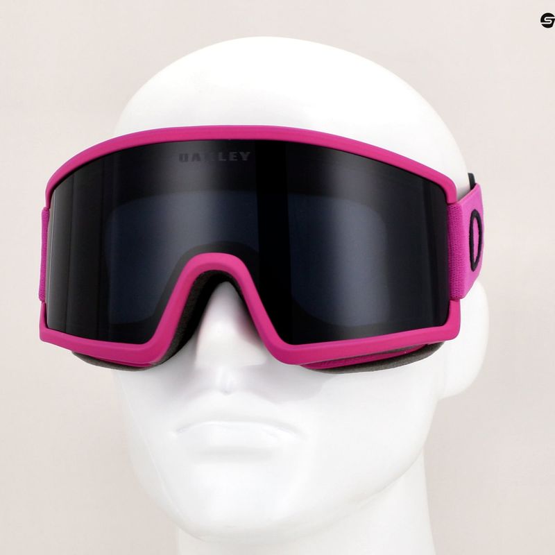 Ochelari de schi Oakley Target Line ultra violet/gri închis 10