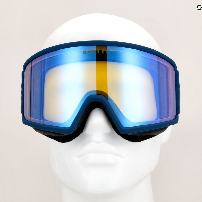 Ochelari de schi Oakley Target Line poseidon/hi galben 10