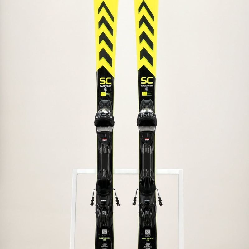 Völkl Racetiger SC Yellow + vMotion 10 GW galben/negru schiuri de coborâre galben/negru 11