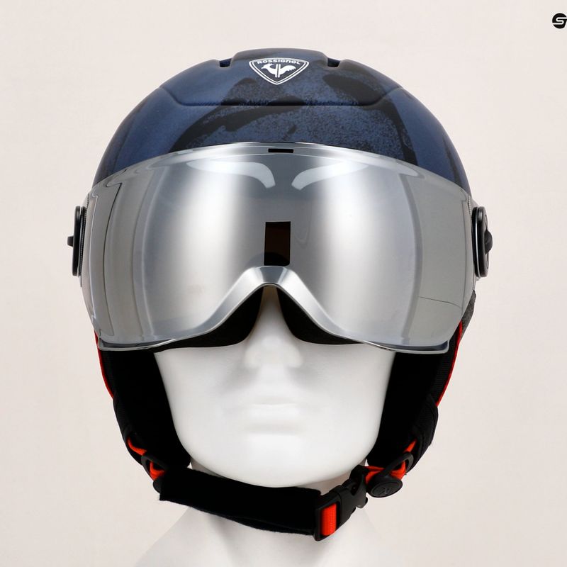 Cască de hochei pentru copiiRossignol Whoopee Visor Impacts dark blue 13