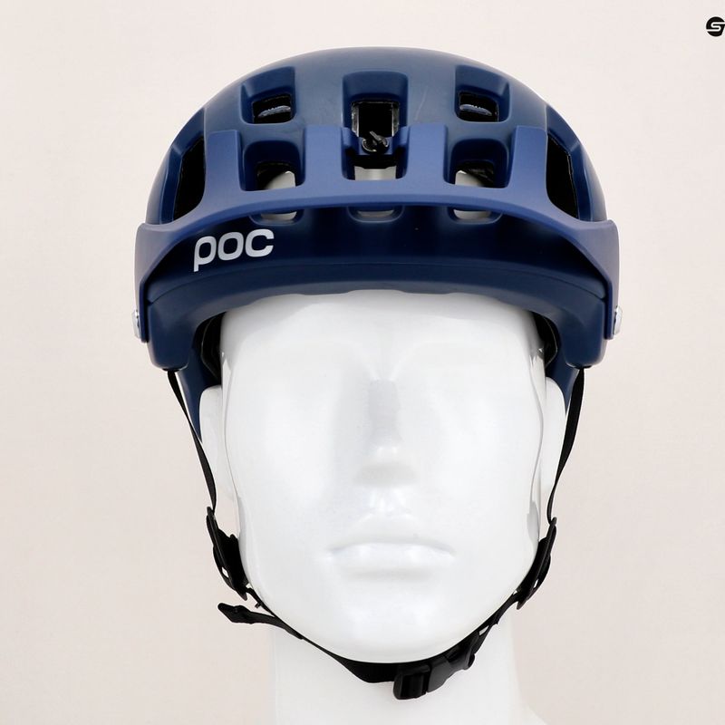 Cască de bicicletă POC Tectal plumb albastru mat 7
