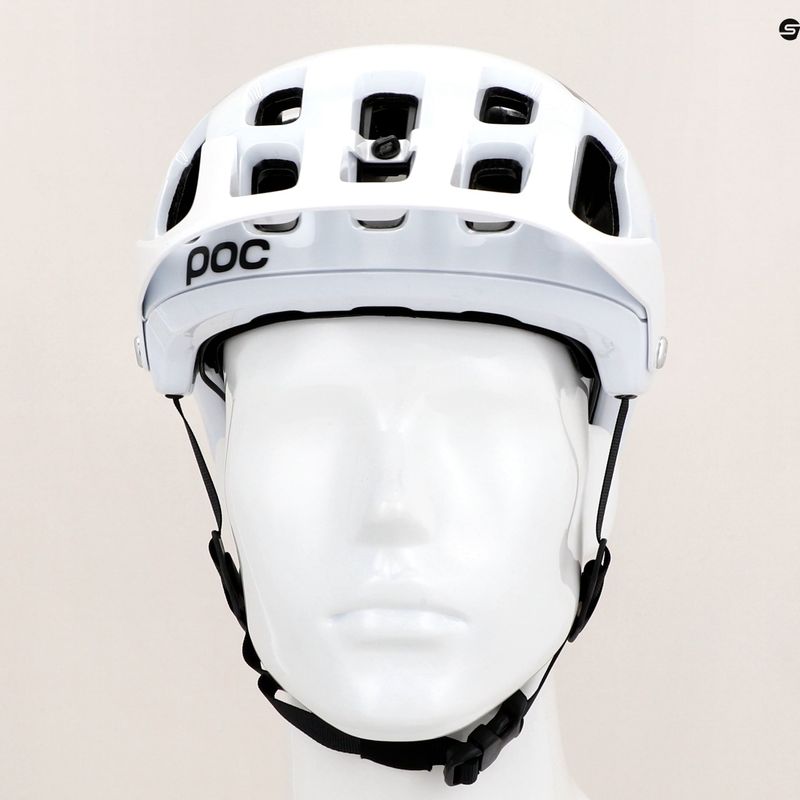 Cască de bicicletă MTB POC Tectal Race MIPS hydrogen white/uranium black 9
