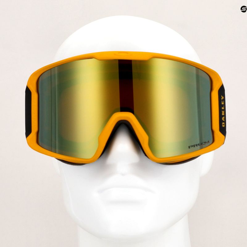 Ochelari de schi Oakley Line Miner sage kotsenburg signature/prizm sage gold iridium 11