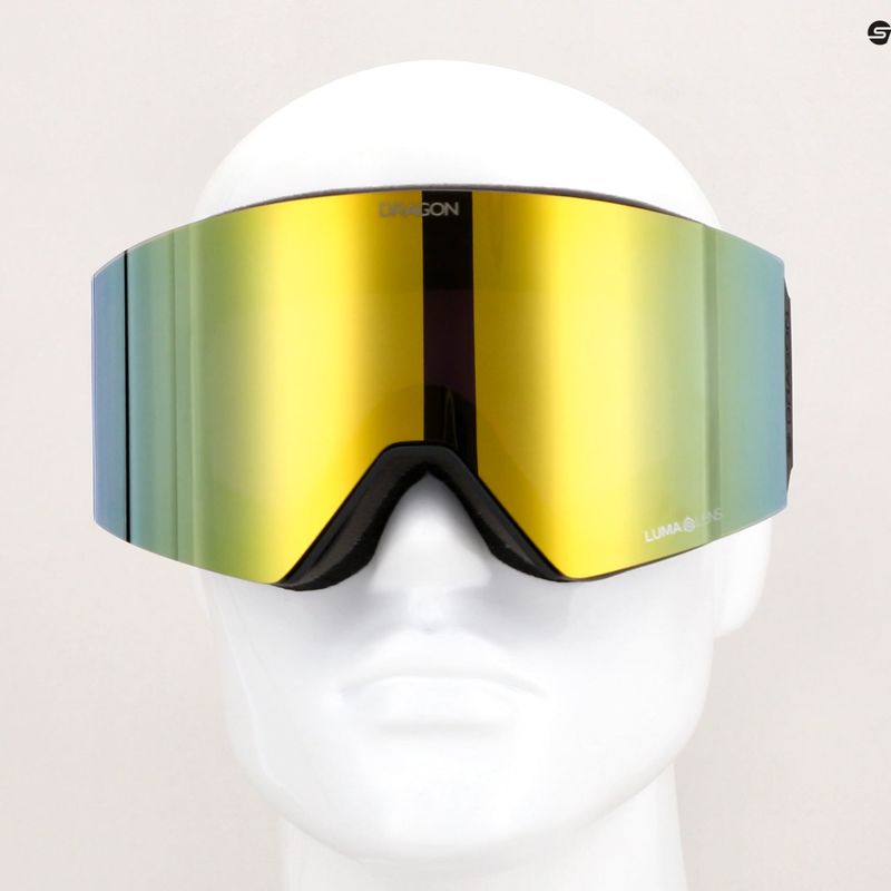 Ochelari de schi DRAGON RVX MAG OTG bryan iguchi signature/lumalens gold ion/violet 12