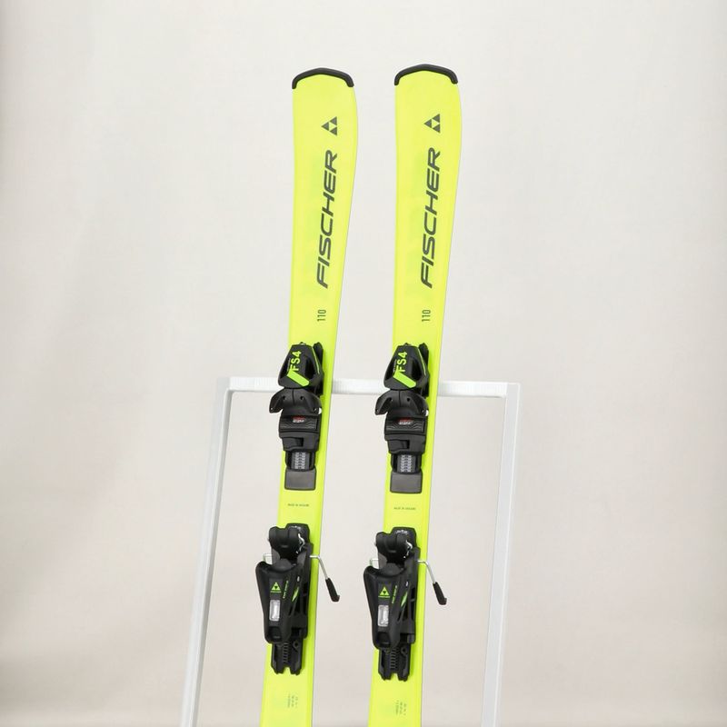 Schiuri de coborâre pentru copii Fischer RC4 Race Jr Jrs (70-120) + FS4 CA Jrs 10