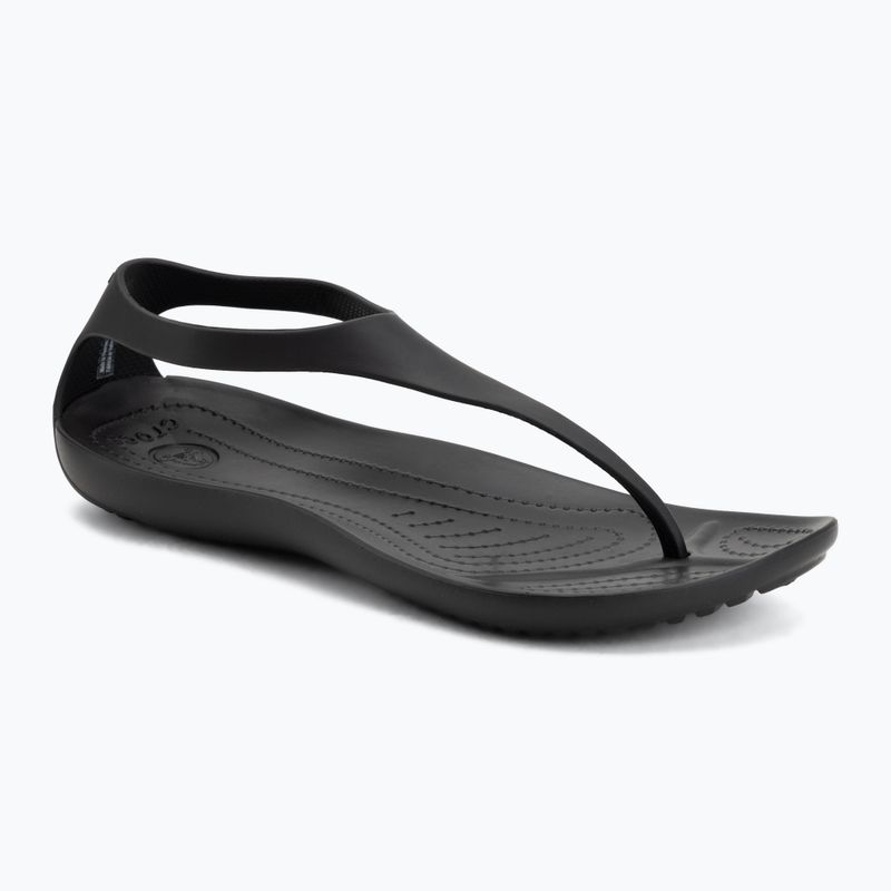 Șlapi pentru femei Crocs Sexi Flip black/black