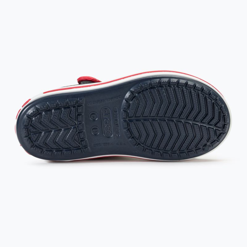 Crocs Crockband Sandale pentru copii navy/roșu 4