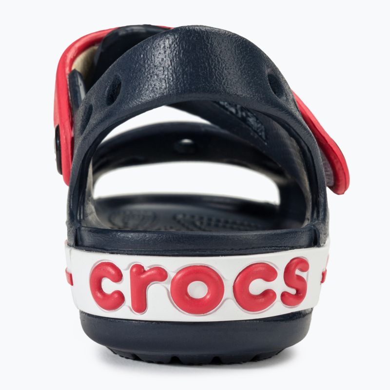 Crocs Crockband Sandale pentru copii navy/roșu 6