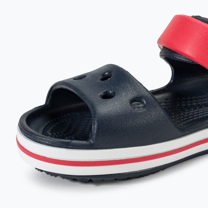 Crocs Crockband Sandale pentru copii navy/roșu 7