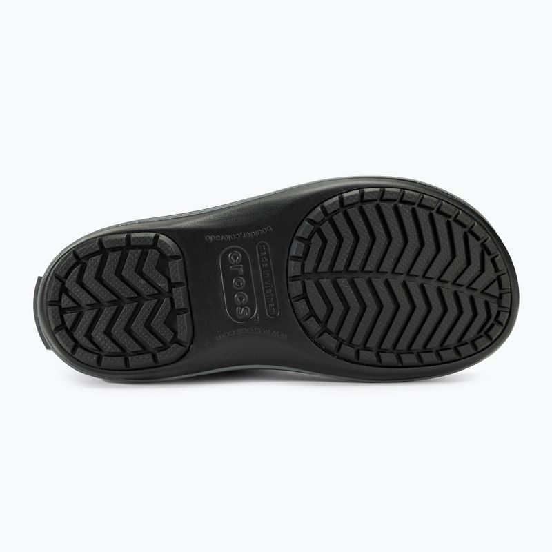 Ghete pentru femei Crocs Winter Puff black/charcoal 4
