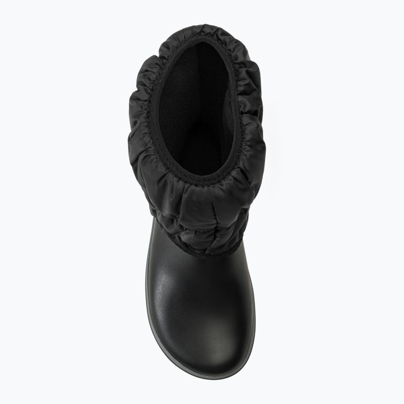 Ghete pentru femei Crocs Winter Puff black/charcoal 5