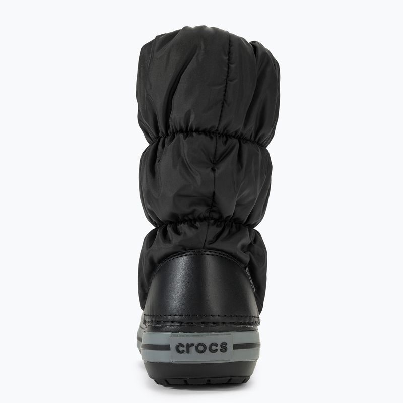 Ghete pentru femei Crocs Winter Puff black/charcoal 6