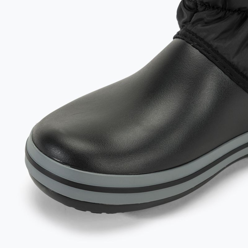 Ghete pentru femei Crocs Winter Puff black/charcoal 7