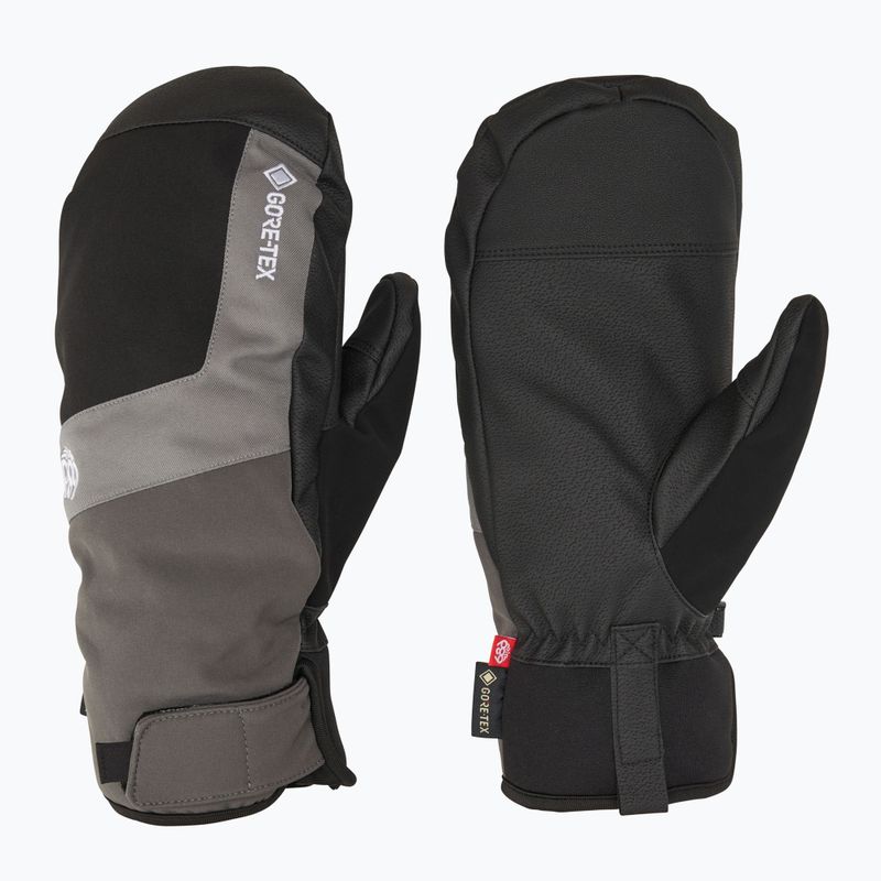 Mănuși de snowboard pentru bărbați 686 Gore-Tex Linear Under Cuff Mitt charcoal