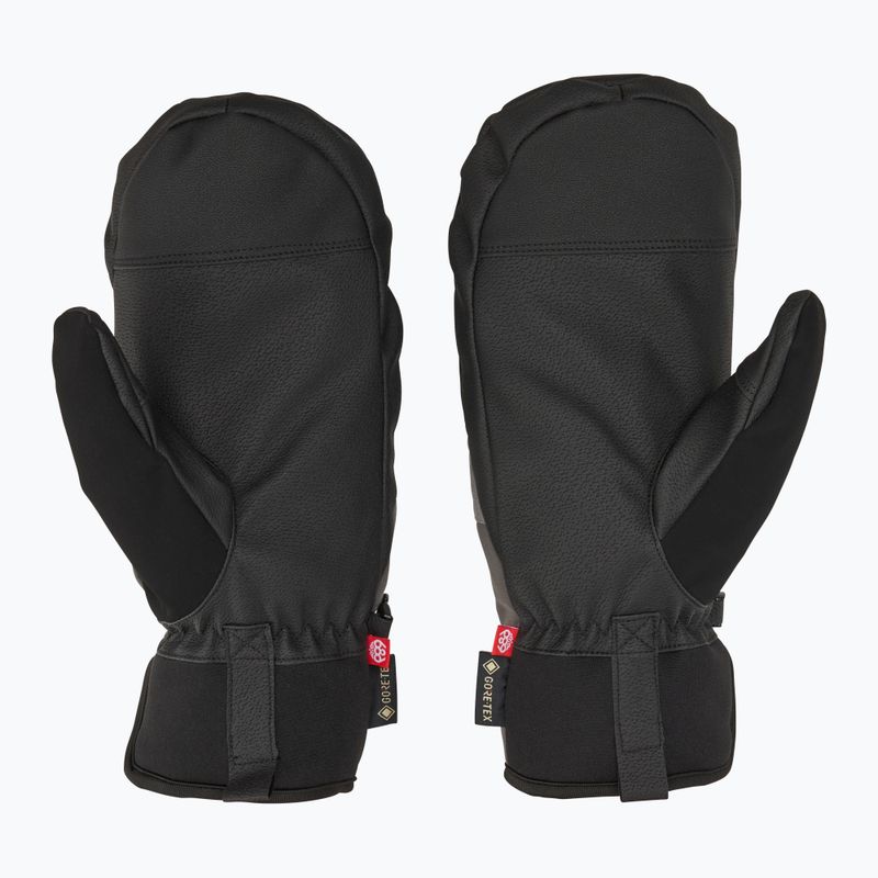 Mănuși de snowboard pentru bărbați 686 Gore-Tex Linear Under Cuff Mitt charcoal 3