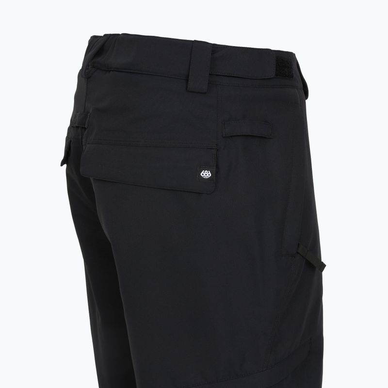Pantaloni de snowboard pentru femei 686 Smarty 3-in-1 Cargo black 10
