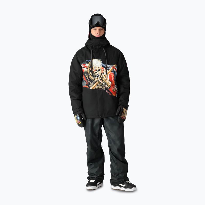 Geacă de snowboard pentru bărbați 686 Geo iron maden trooper black 2