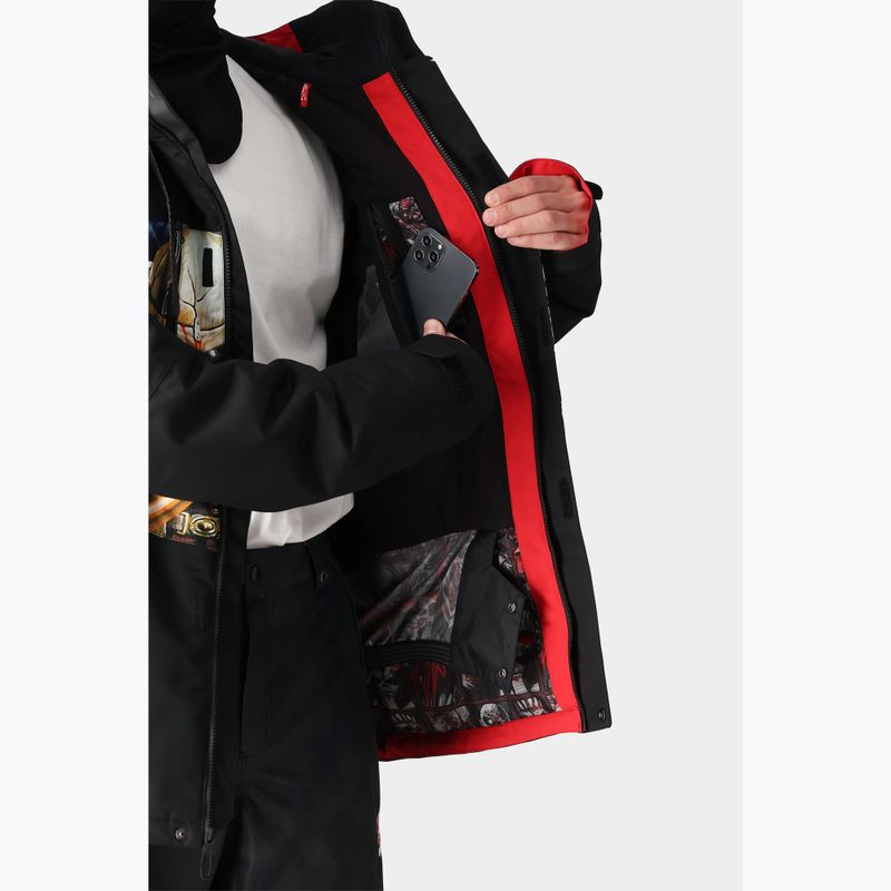 Geacă de snowboard pentru bărbați 686 Geo iron maden trooper black 5