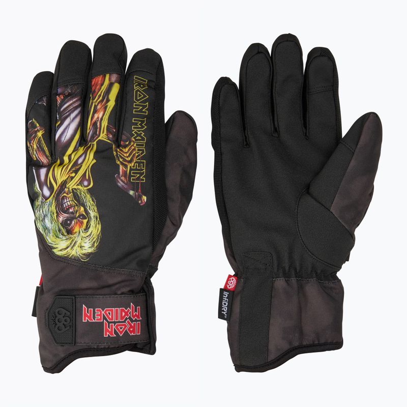 Mănuși de snowboard 686 Primer iron maiden eddies black