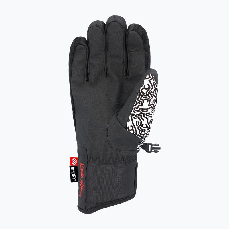 Mănuși de snowboard 686 Primer keith haring white 2