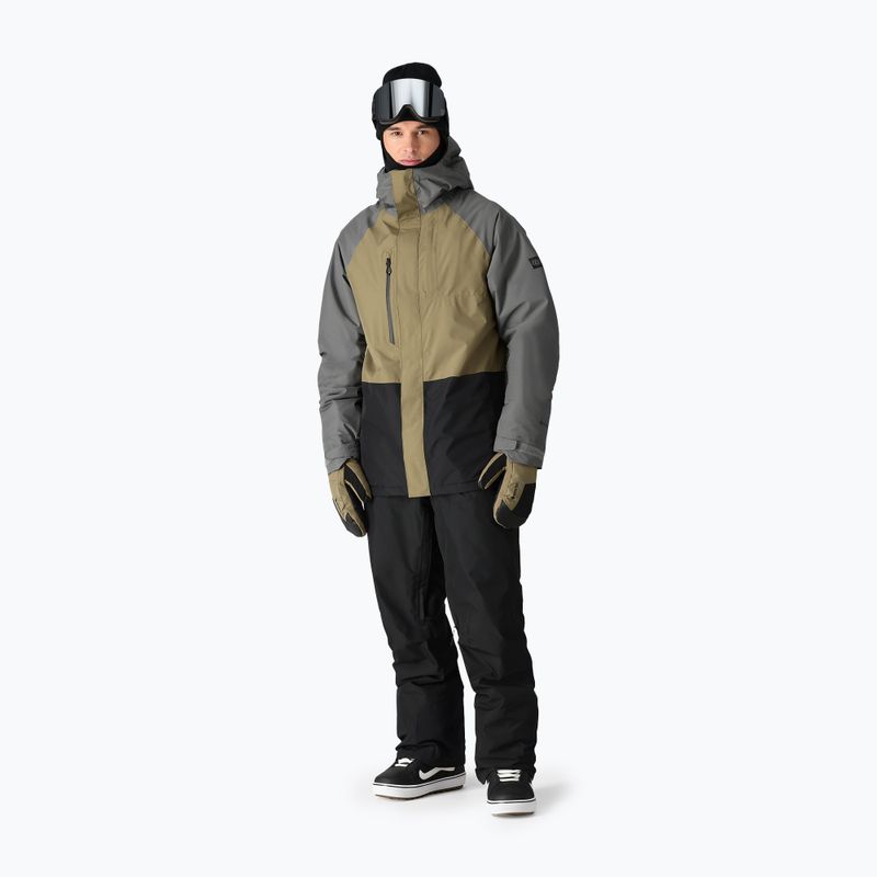Geacă de snowboard pentru bărbați 686 Gore-Tex Core Insulated rhino grey colorblock 2