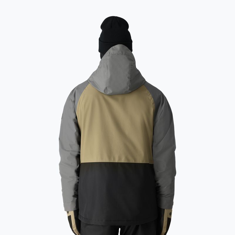 Geacă de snowboard pentru bărbați 686 Gore-Tex Core Insulated rhino grey colorblock 3