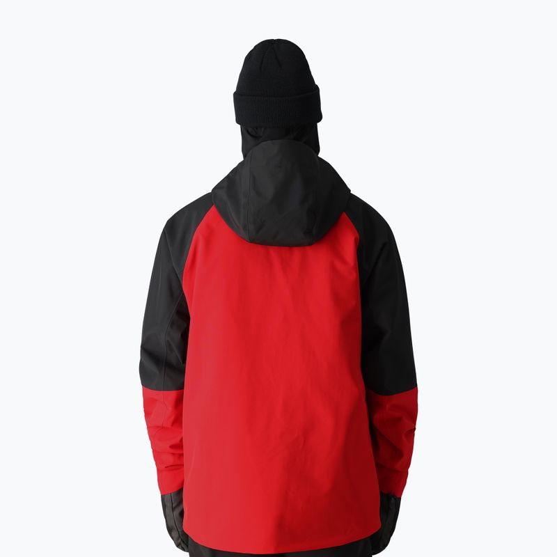 Geacă de snowboard pentru bărbați 686 Hydra Thermagraph true red colorblock 3