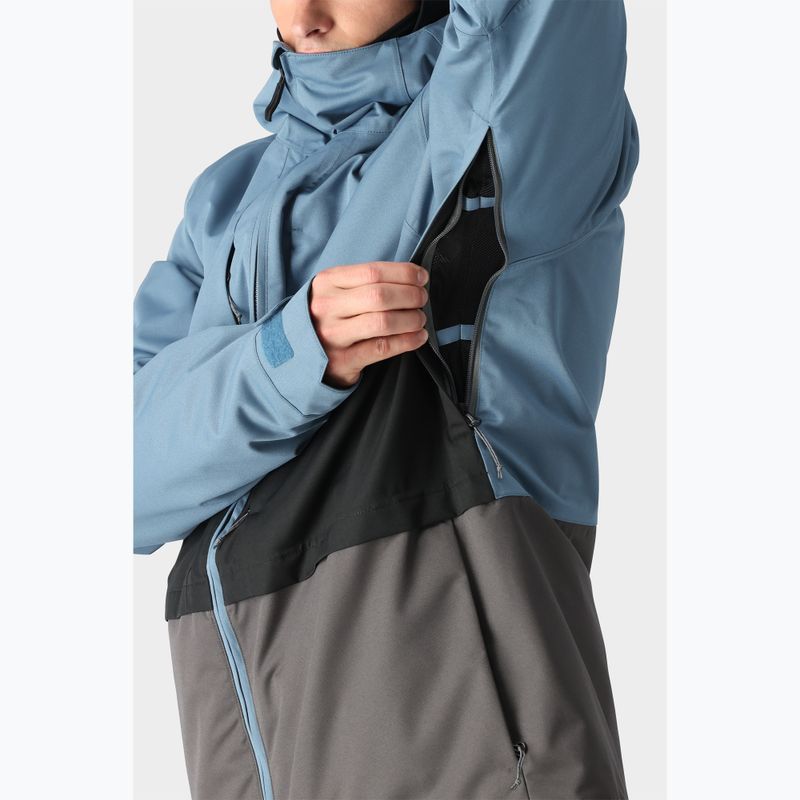 Geacă de snowboard pentru bărbați 686 Smarty 3-in-1 Form stellar blue colorblock 5