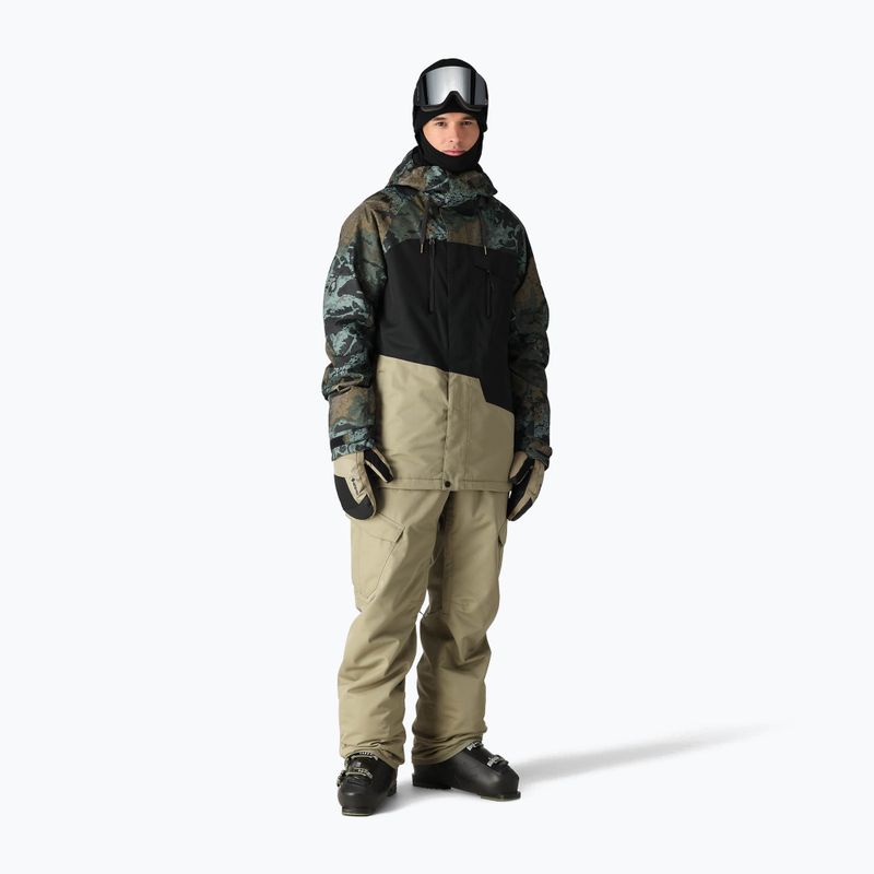 Geacă de snowboard pentru bărbați 686 Geo cypress green hemisphere colorblock 2