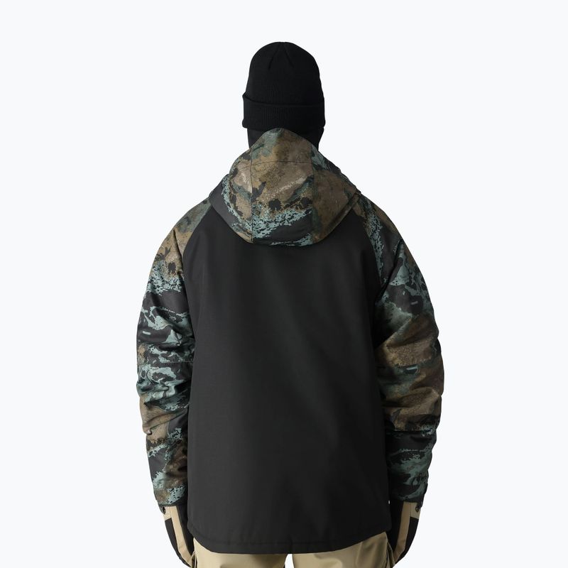 Geacă de snowboard pentru bărbați 686 Geo cypress green hemisphere colorblock 3