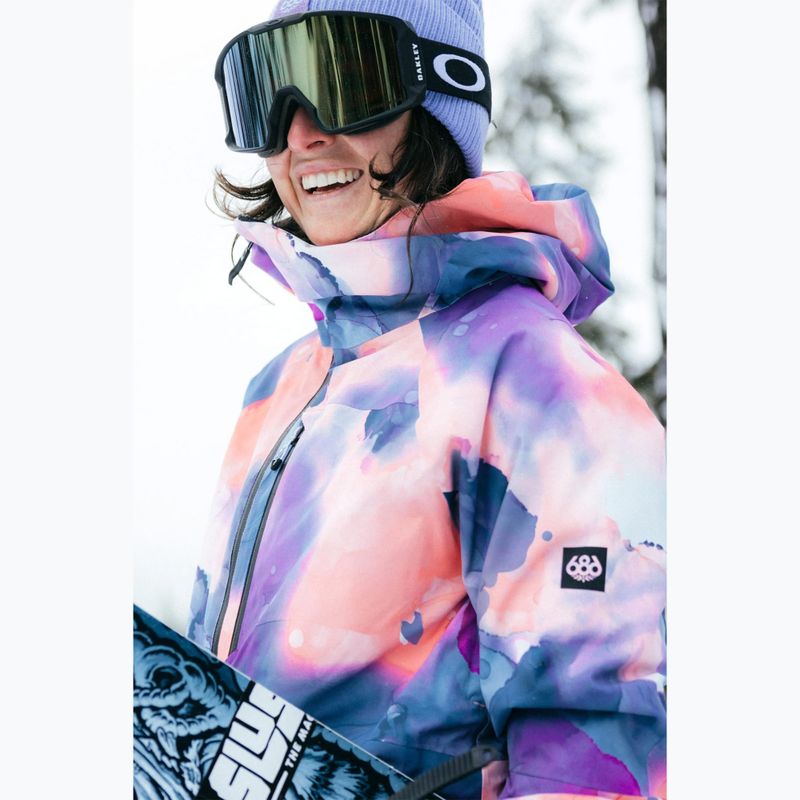 Geacă de snowboard pentru femei 686 Hydra tulip ink 10