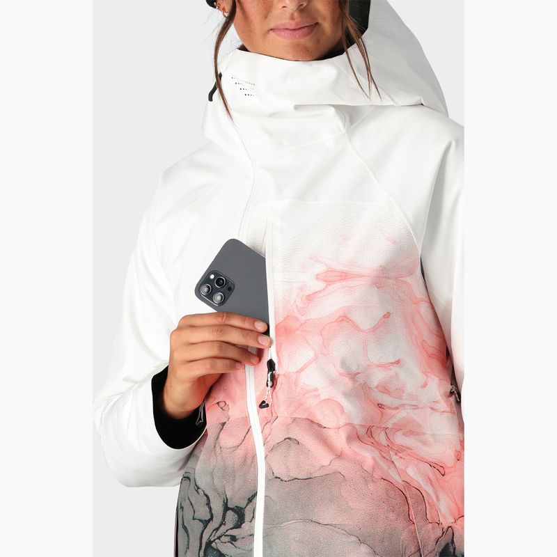 Geacă de snowboard pentru femei 686 Hydra white cypress cloudbreak 6