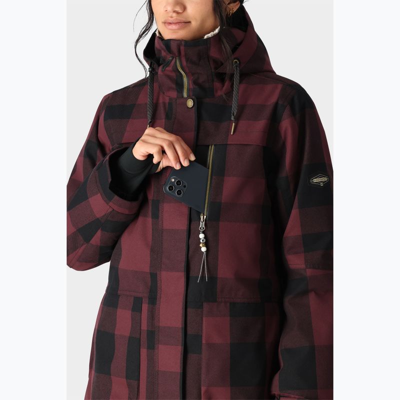 Geacă de snowboard pentru femei 686 Spirit sassafras plaid 5