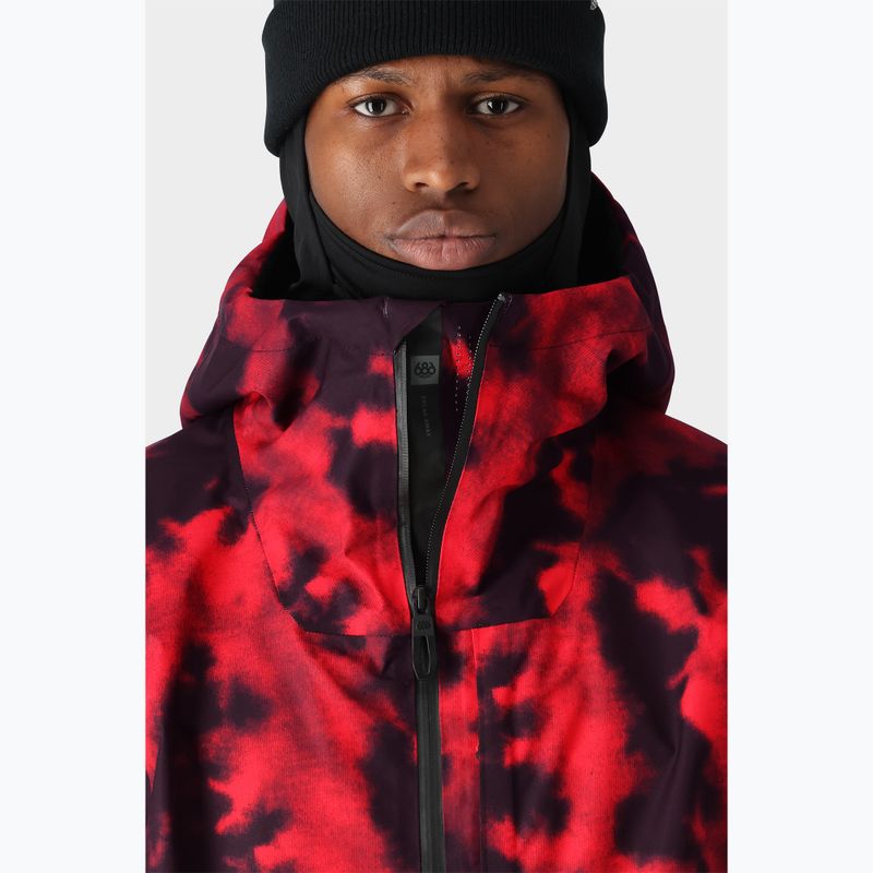 Geacă de snowboard pentru bărbați 686 Gateway red nebula 4