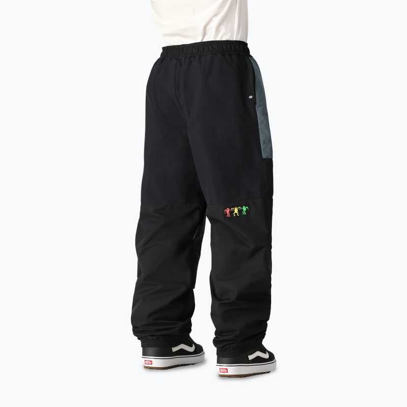 Pantaloni de snowboard pentru bărbați 686 Ghost keith haring denim colorblock 3