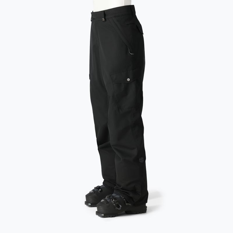 Pantaloni de snowboard pentru femei 686 Aura Cargo black 4