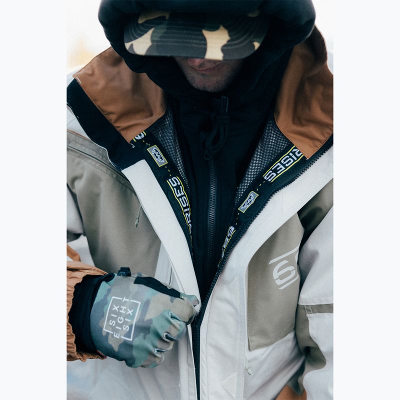 Geacă de snowboard pentru bărbați 686 2001 Transfer limestone colorblock 13