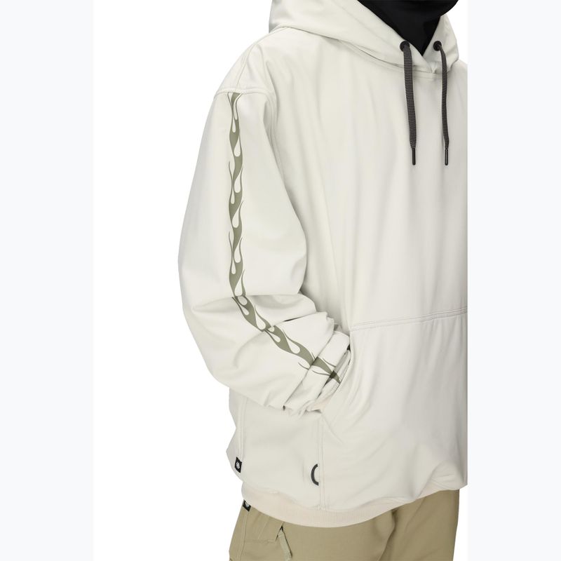 Bluză de snowboard pentru bărbați 686 Waterproof Team Hoody limestone 5