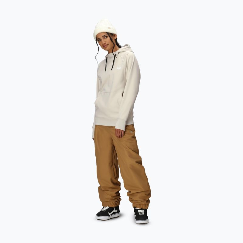 Bluză de snowboard pentru femei 686 Bonded Fleece Pullover Hoody limestone 2