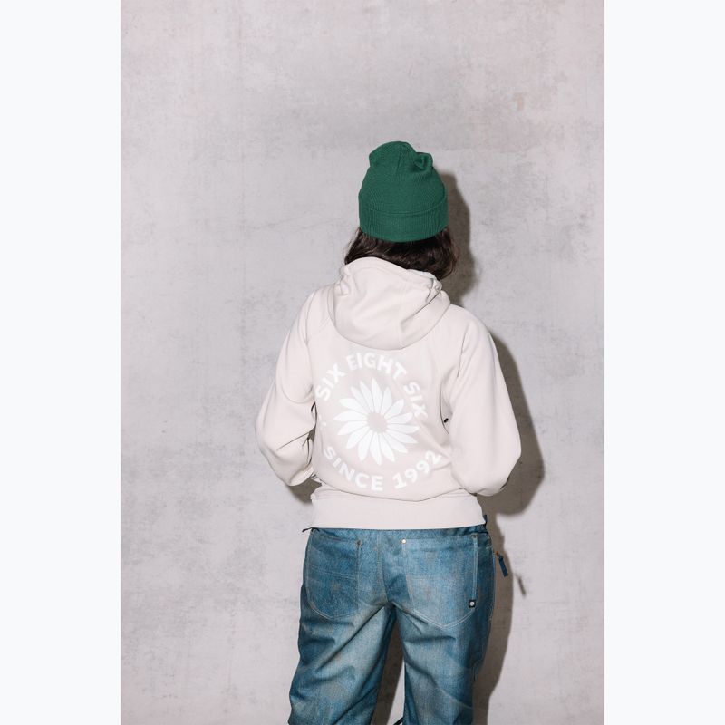 Bluză de snowboard pentru femei 686 Bonded Fleece Pullover Hoody limestone 6
