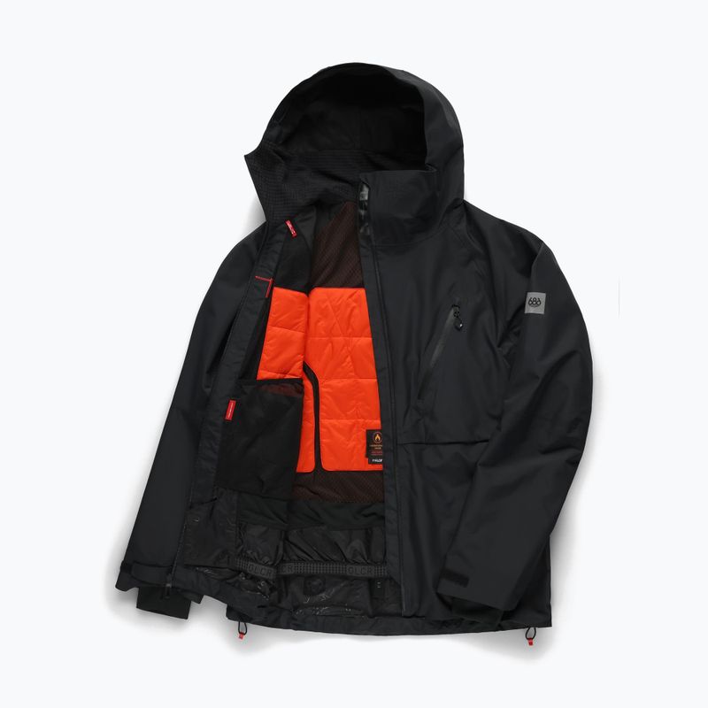 Geacă de snowboard pentru bărbați 686 Hydra Thermagraph black 8