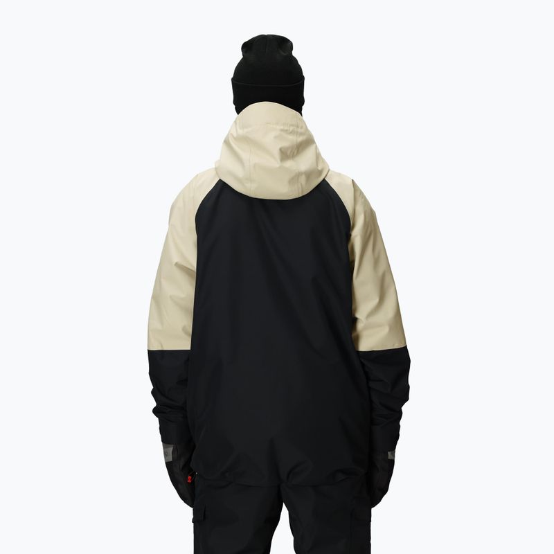 Geacă de snowboard pentru bărbați 686 Hydra Thermagraph limestone colorblock 3