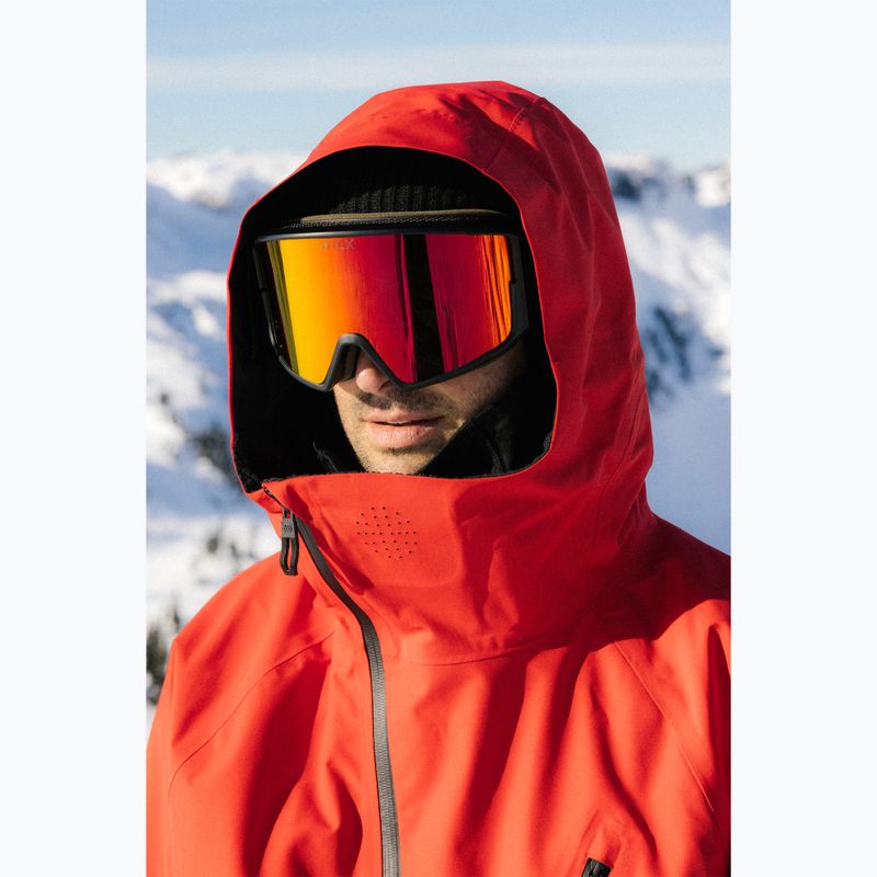 Geacă de snowboard pentru bărbați 686 Hydra Thermagraph true red colorblock 12