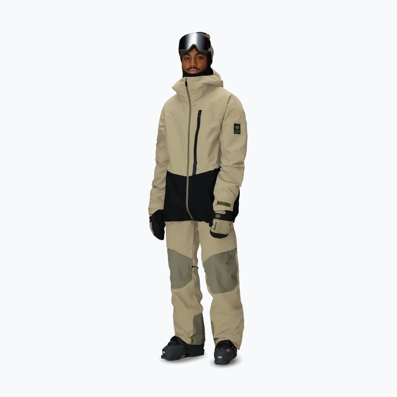Geacă de snowboard pentru bărbați 686 Gore-Tex GT Thermagraph sage colorblock 2