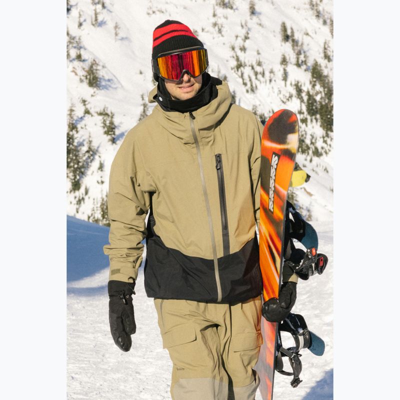 Geacă de snowboard pentru bărbați 686 Gore-Tex GT Thermagraph sage colorblock 10